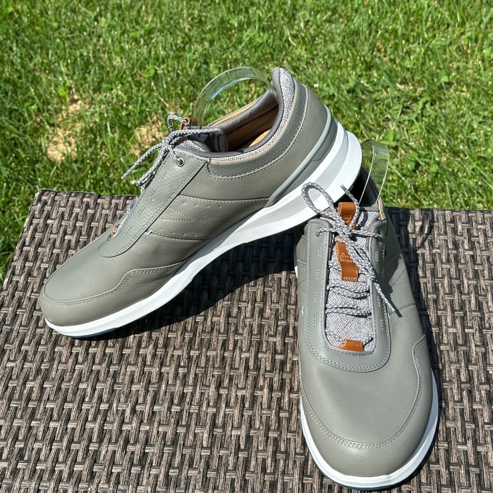 FootJoy Gray Sneakers with Cushioned Comfort